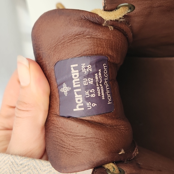 Hari Mari leather boots EUC SIZE 9 - Picture 8 of 13